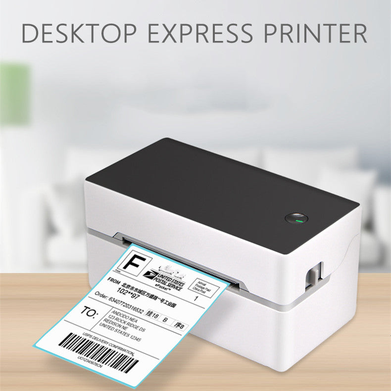 Imprimante d'étiquettes thermiques Bluetooth Express à face électronique, autocollant à code-barres unique