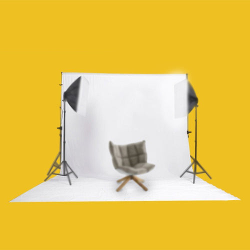 Fond de studio photo 1,6 x 3 m en tissu non tissé